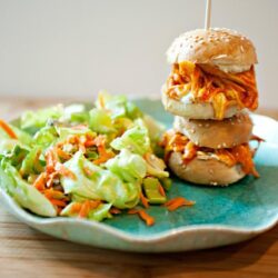buffalo chicken sliders