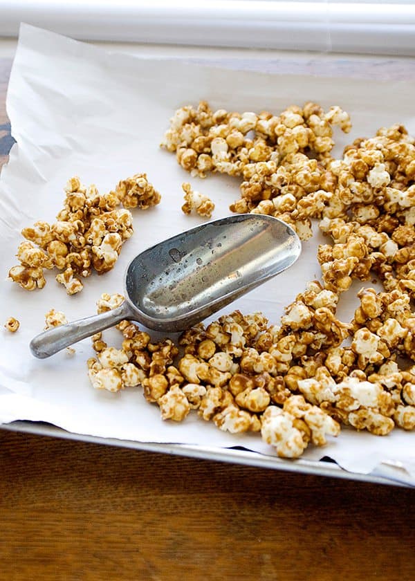 The Best Homemade Caramel Popcorn - Baked Bree