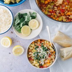 Lemony Vegetable Minestrone