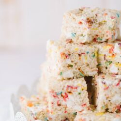 Rainbow Rice Krispie Treats