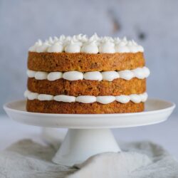 Frog Commissary Carrot Cake with Pecan Filling and Cream Cheese Frosting