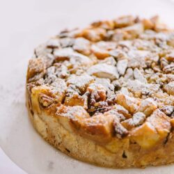 Baked Pumpkin Bread Pudding