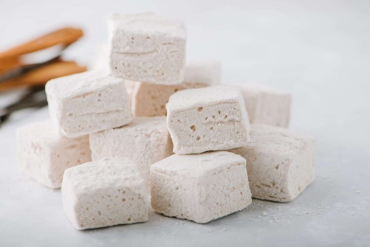 Powdered sugar cubes for baking and dessert decorating.