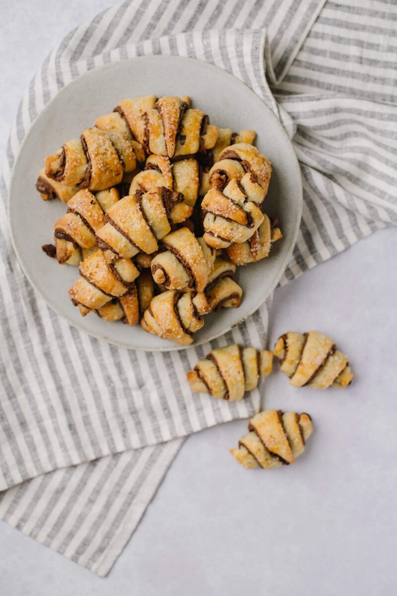 Chocolate Cinnamon Rugelach Recipe with Instructions | Baked Bree