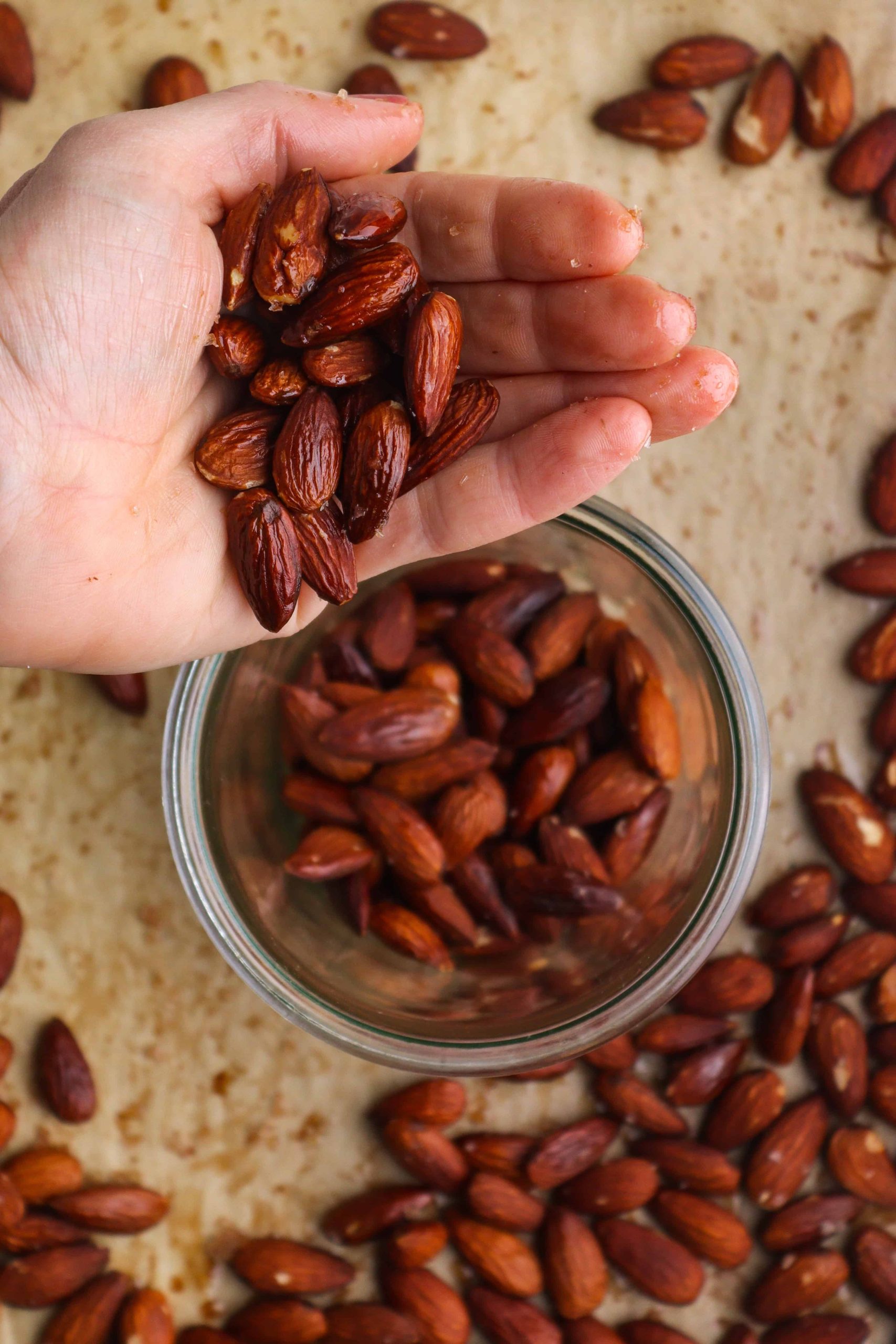 How to toast almonds baked bree