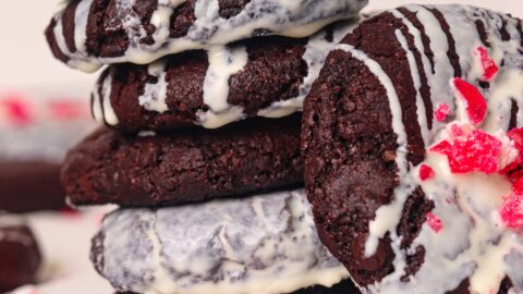 The Best Chocolate Peppermint Cookies | Baked Bree