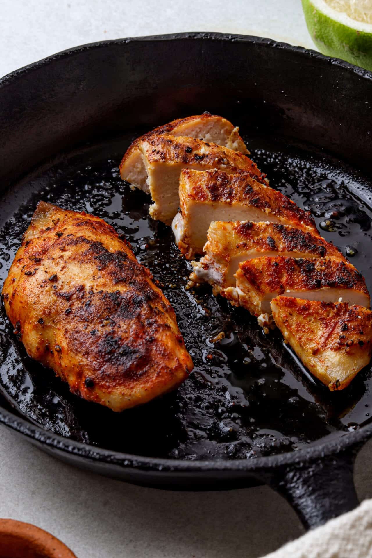 Chicken Seared then Baked