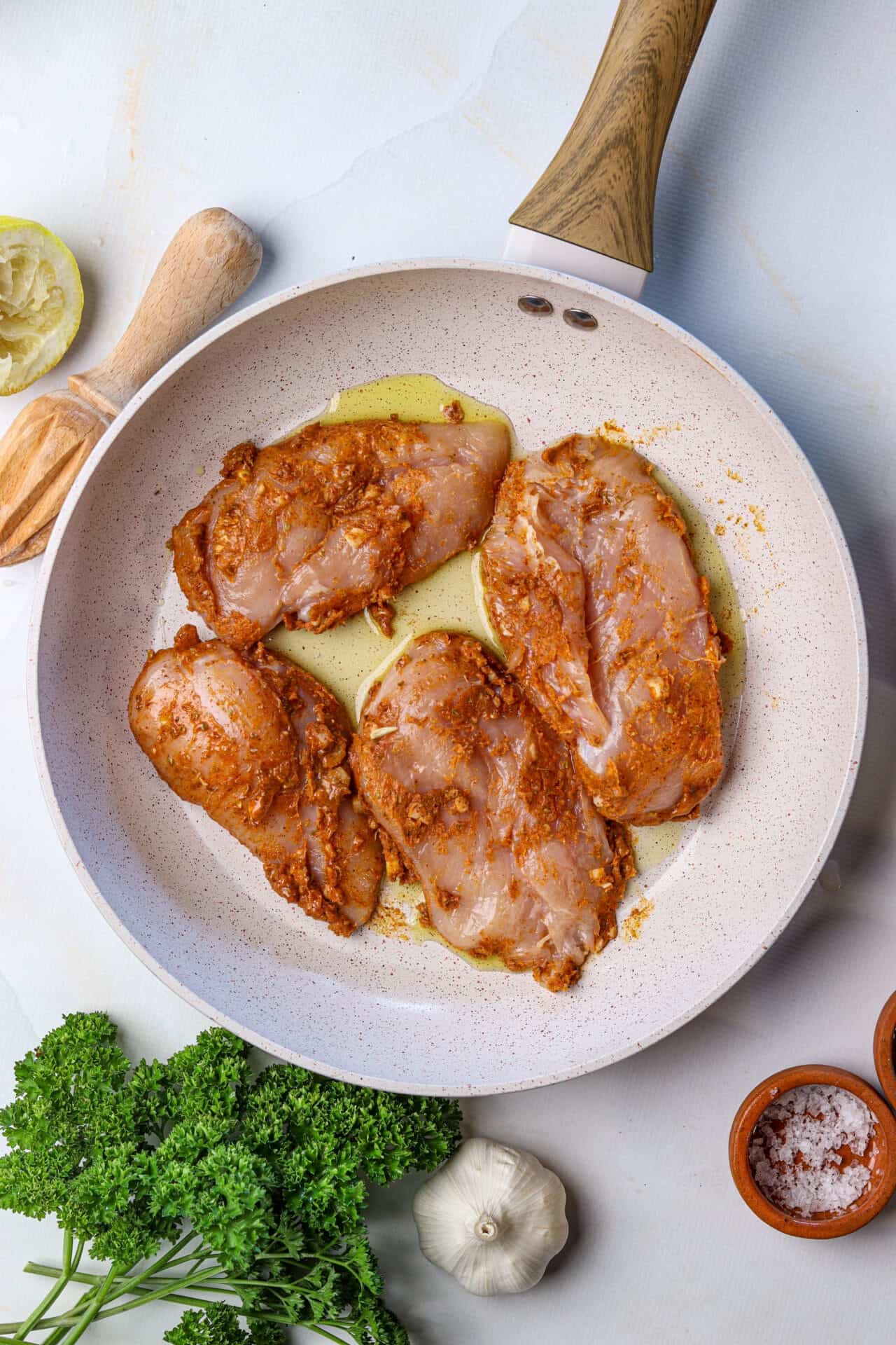 Garlic Butter Baked Chicken | Baked Bree