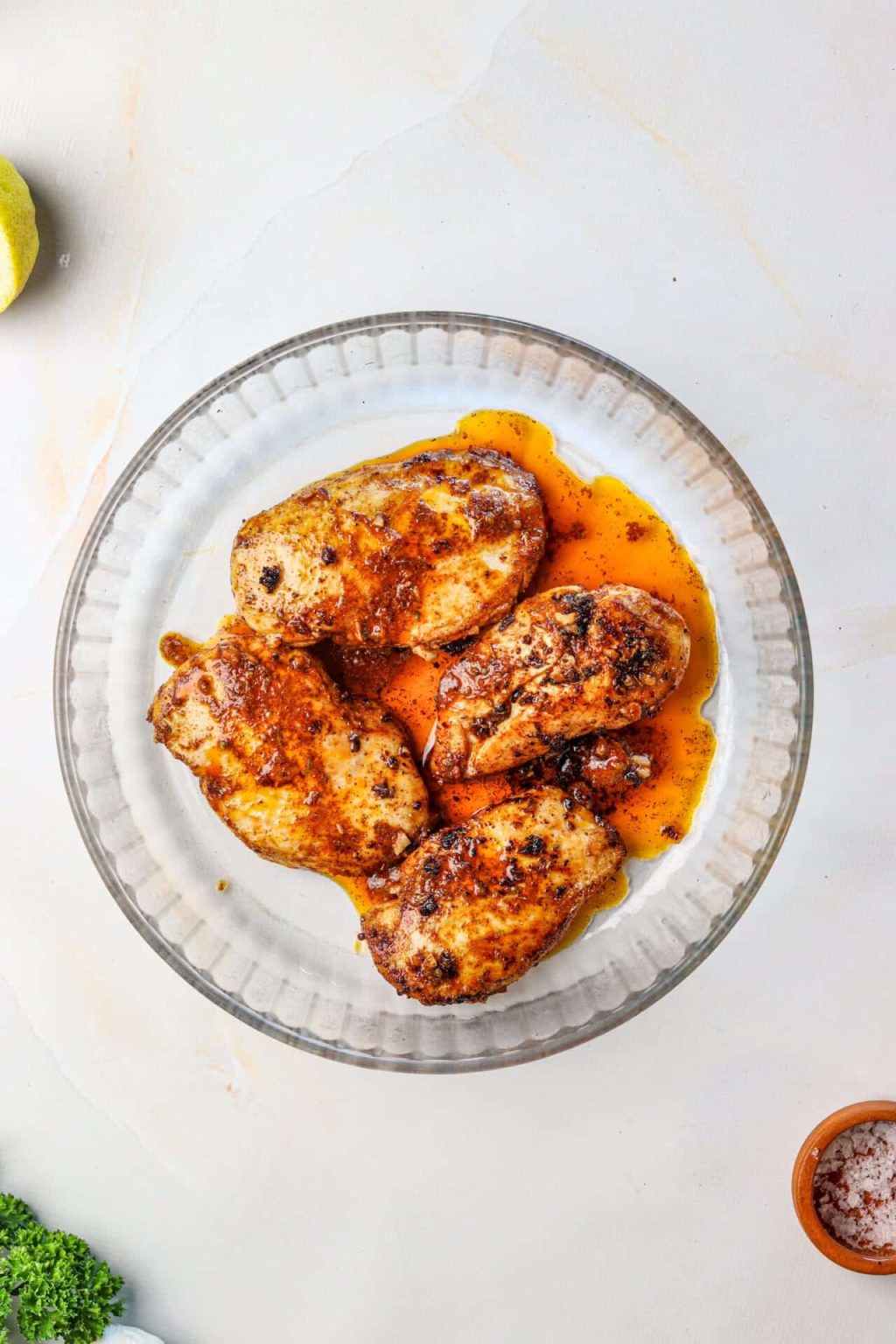 Garlic Butter Baked Chicken | Baked Bree
