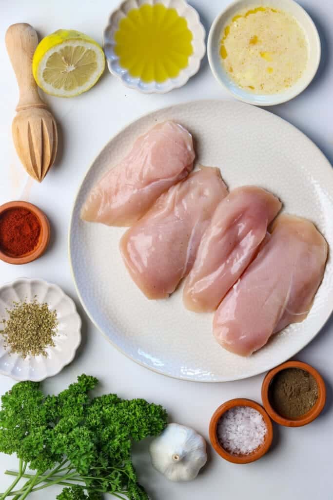 Garlic Butter Baked Chicken | Baked Bree