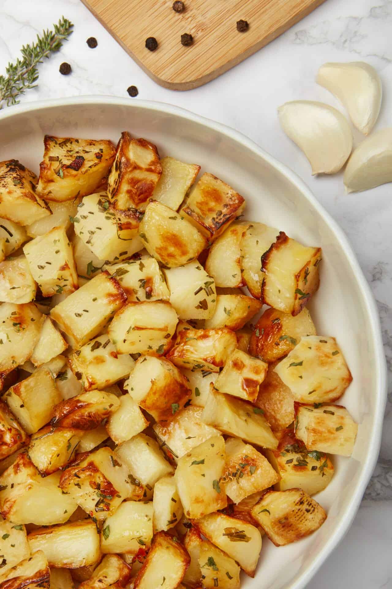 Delicious Diced Potatoes | Baked Bree