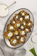 Crispy Smashed Red Potatoes Baked Bree