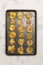 Crispy Smashed Red Potatoes | Baked Bree