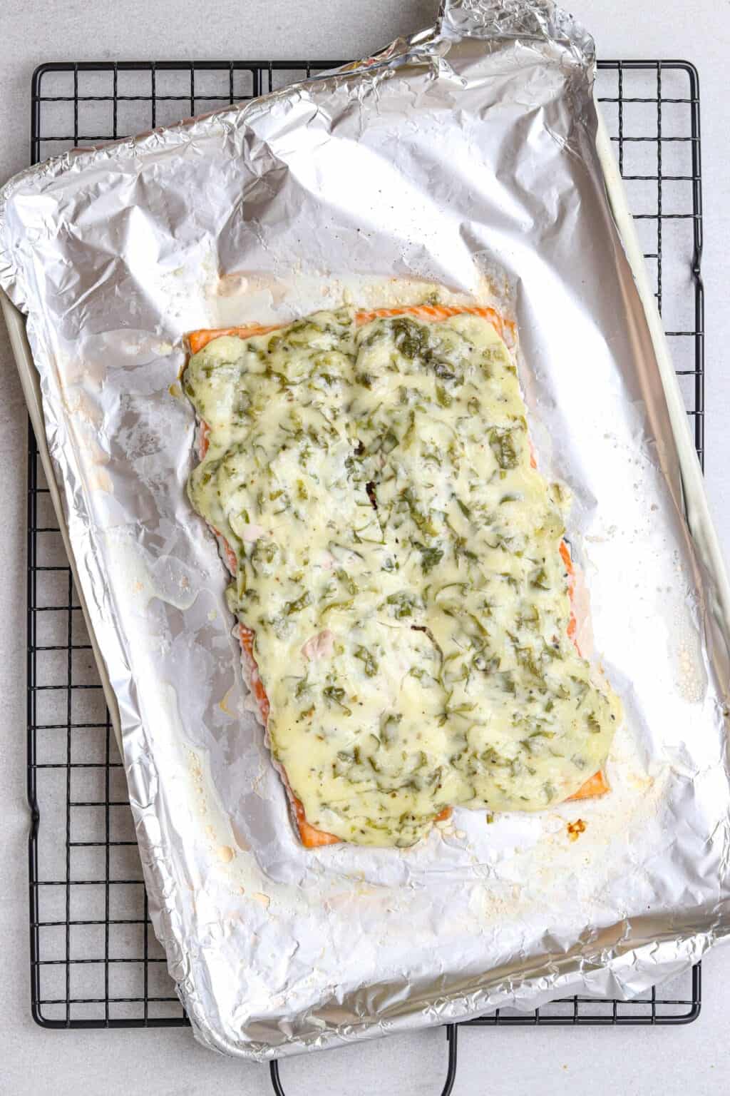 Baked Salmon with Mayo | Baked Bree