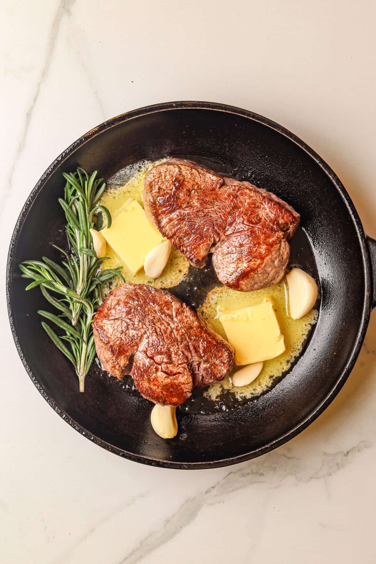 Cast Iron Skillet Filet Mignon Baked Bree