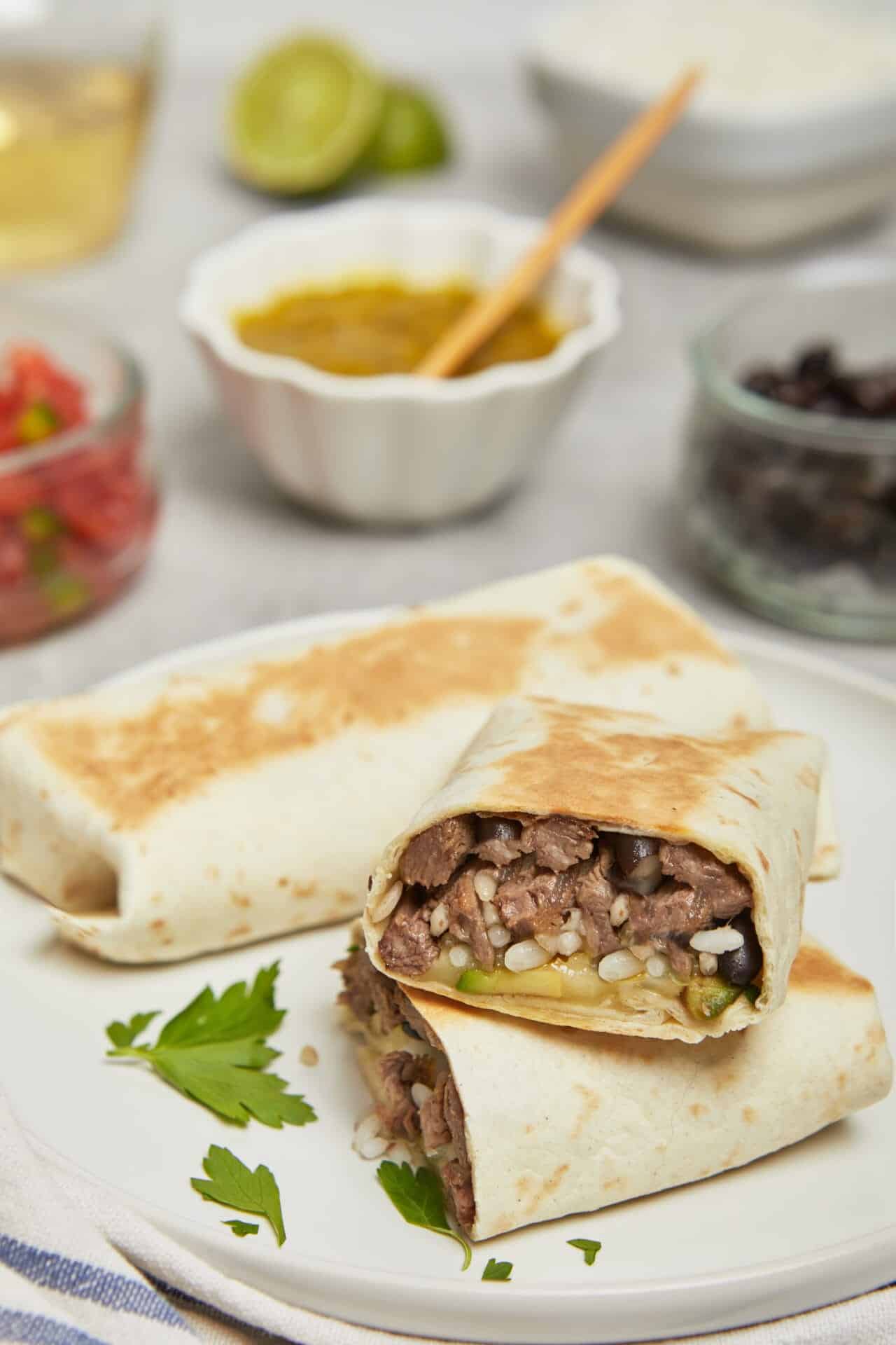 Steak burrito marinade cheap