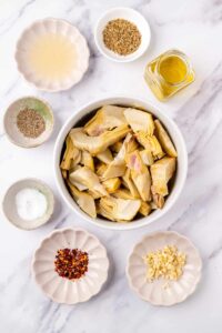 Marinated Artichoke Hearts | Baked Bree
