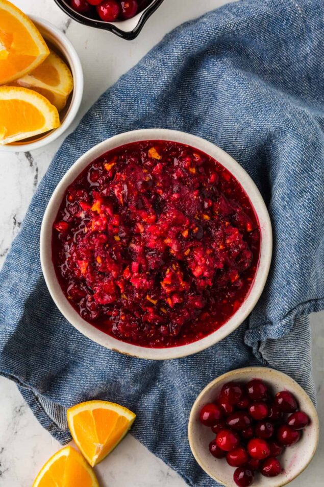 Cranberry Relish | Baked Bree