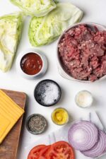 Lettuce Wrap Burger | Baked Bree