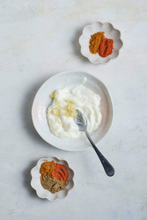 Cream cheese and spices for flavorful baked goods and dips.