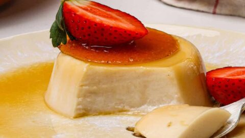 Vegan Flan | Baked Bree