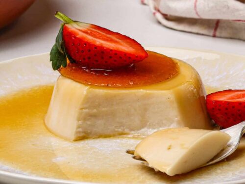 flan様 Vegan Flan | Baked Bree