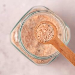 Ground cinnamon used for baking and seasoning.