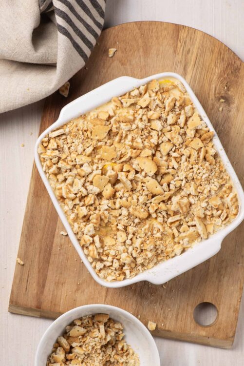 Butterscotch Toffee Ice Cream Dessert with Crushed Toffee Topping.