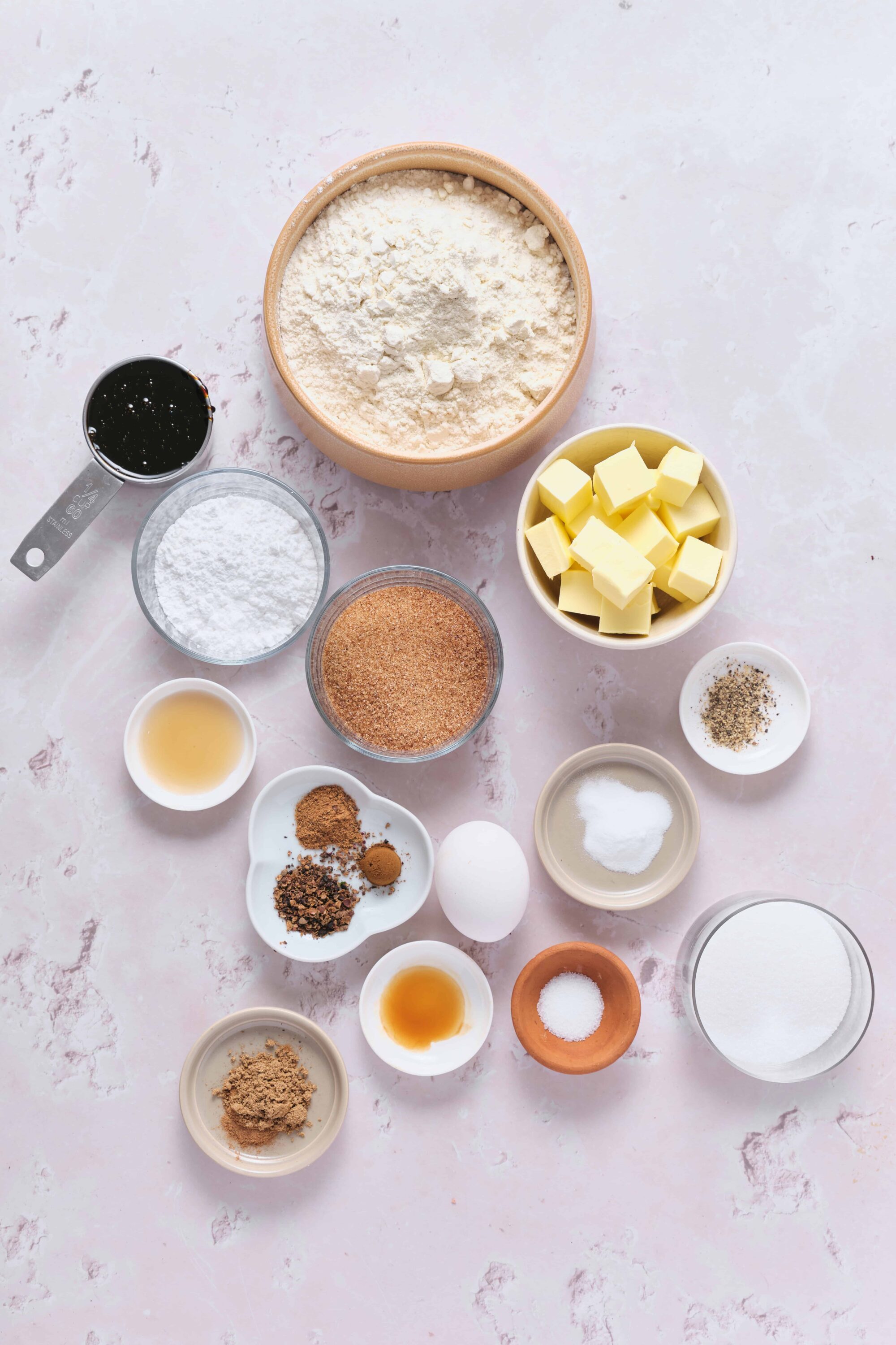 Ingredients for Pfeffernüsse Cookies