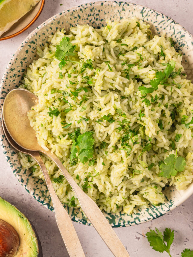 Avocado Rice | Baked Bree