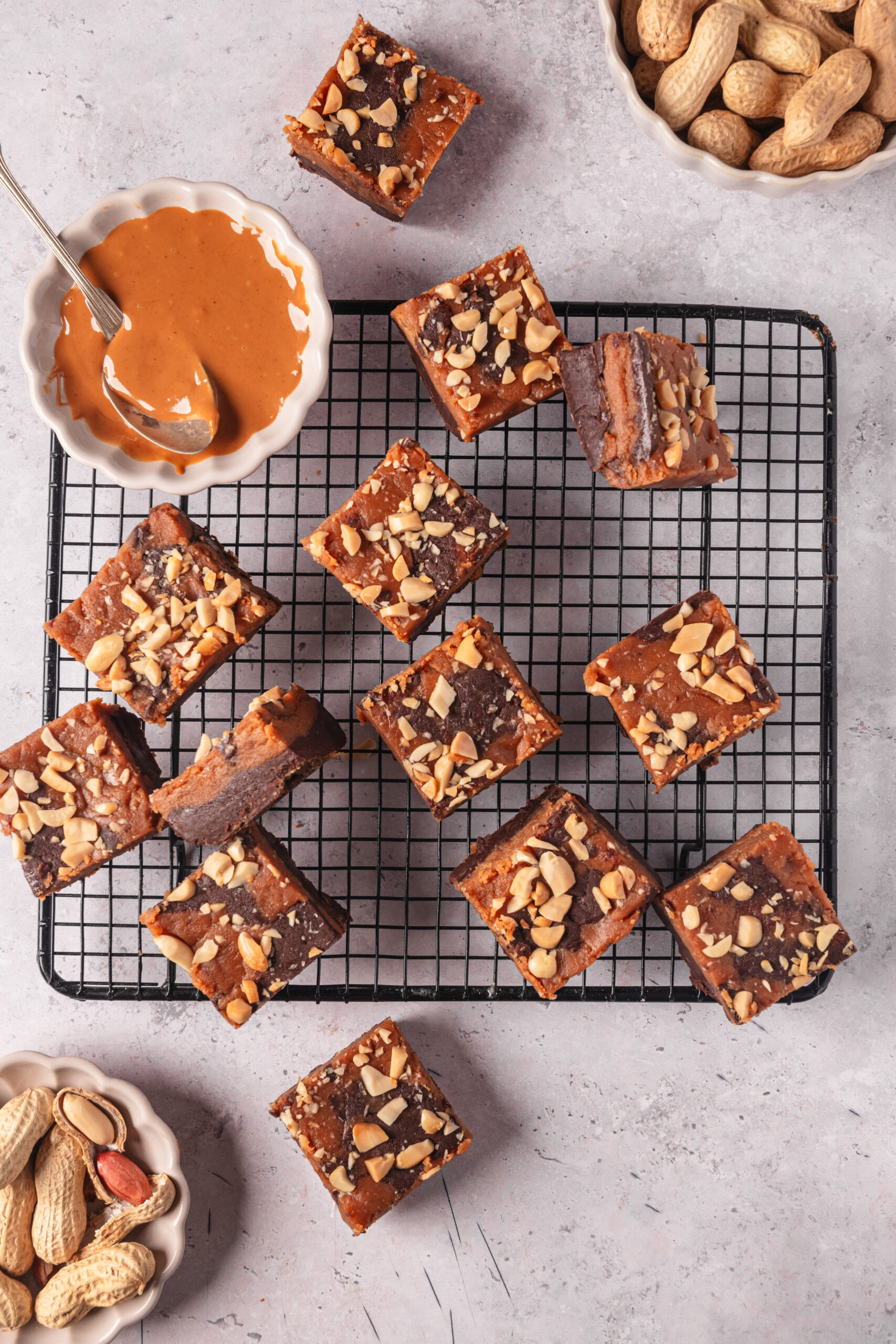 Chocolate Peanut Butter Fudge - bakedbree