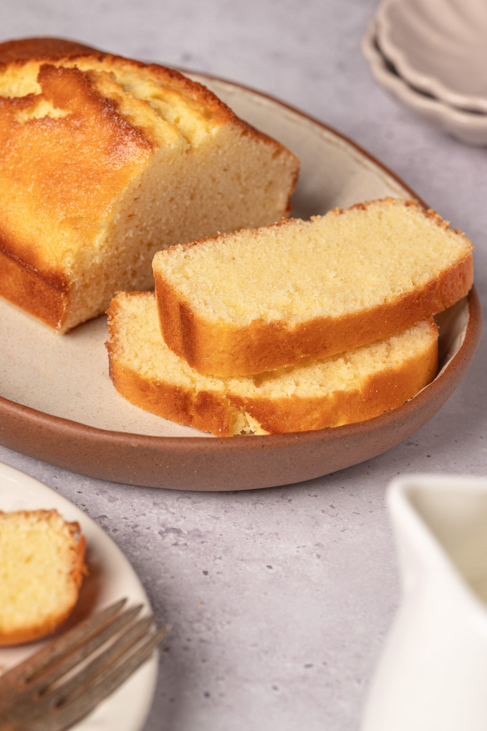 Mini Pound Cake - bakedbree