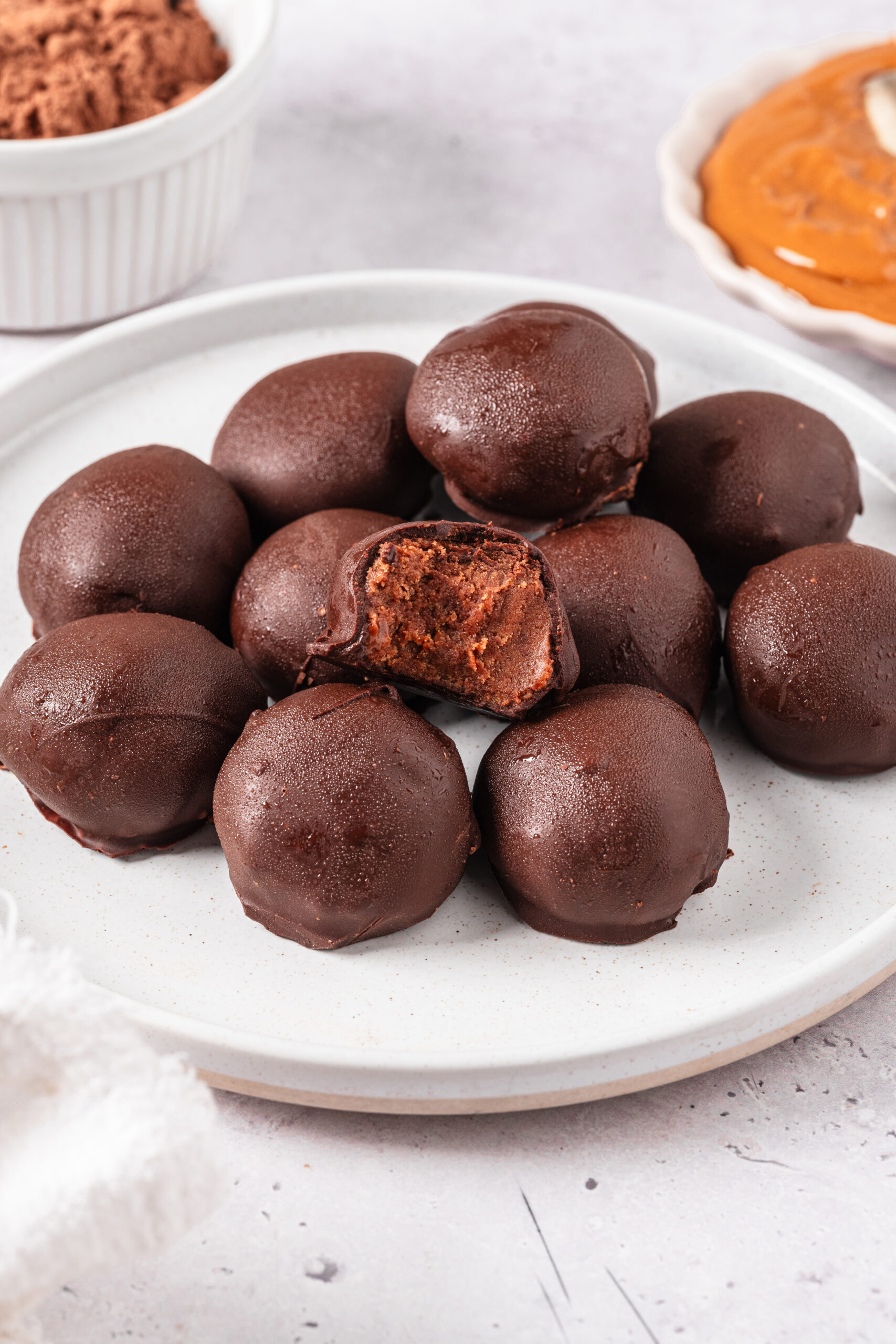 Chocolate Balls - bakedbree