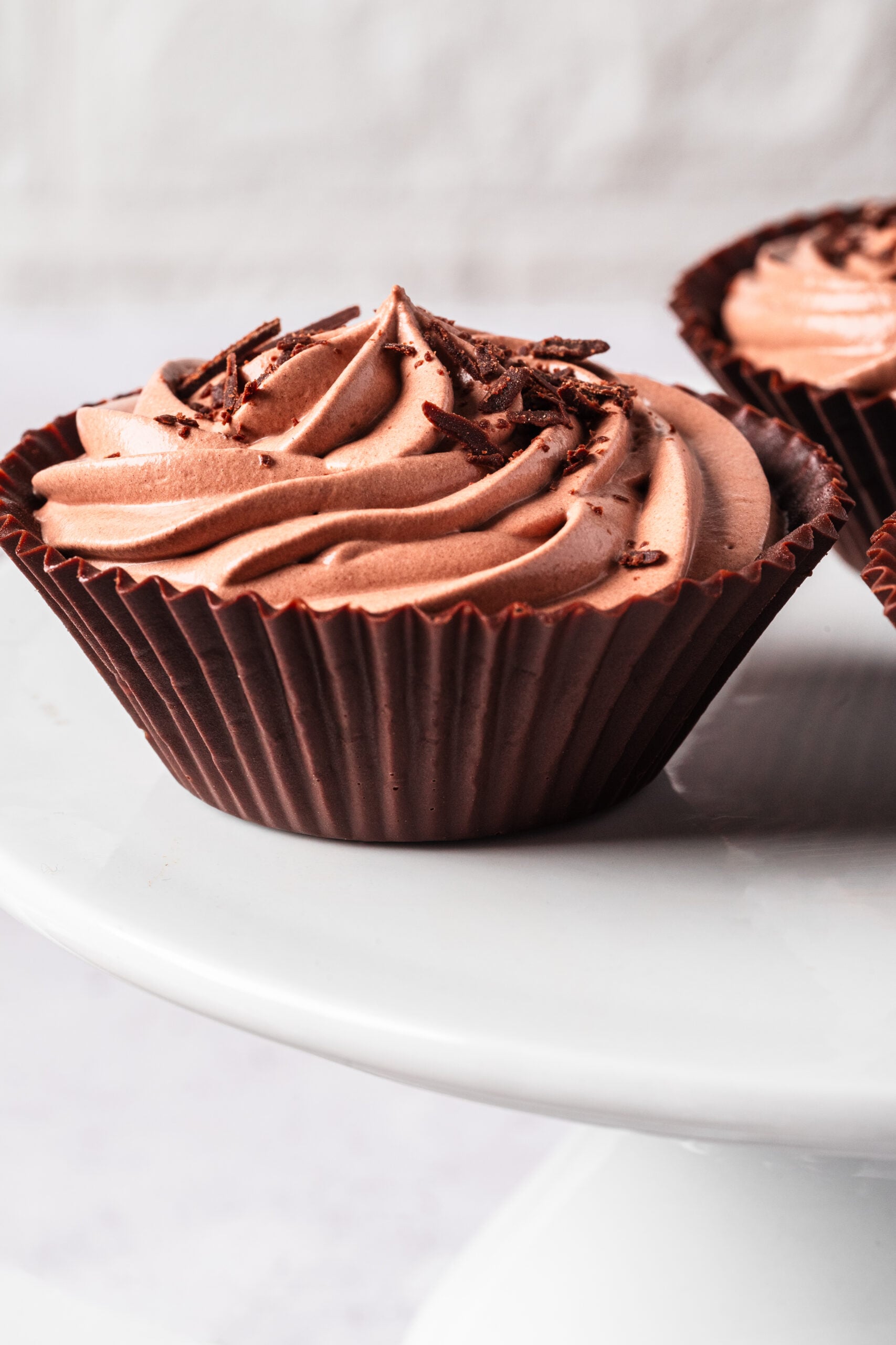 Chocolate Mousse Cups - bakedbree