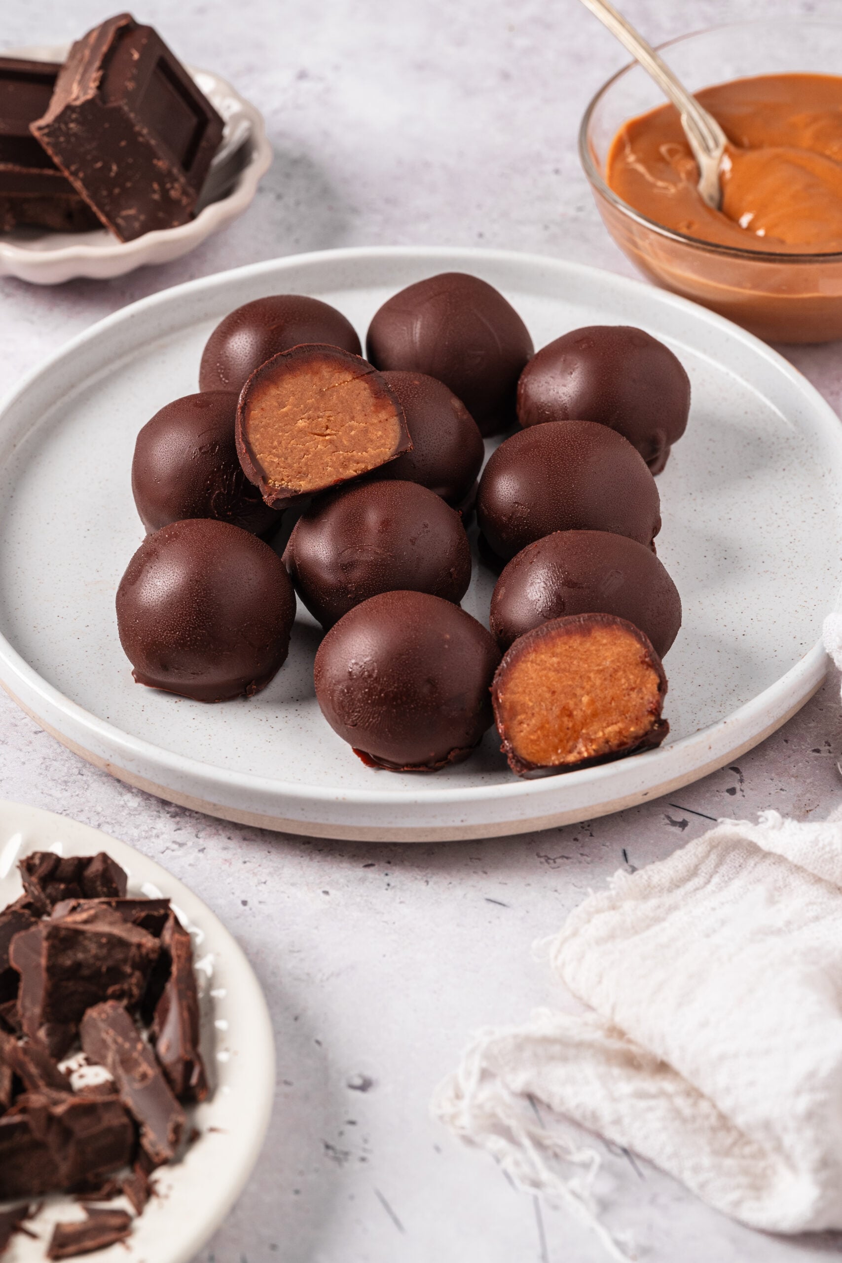 Keto Peanut Butter Balls - bakedbree