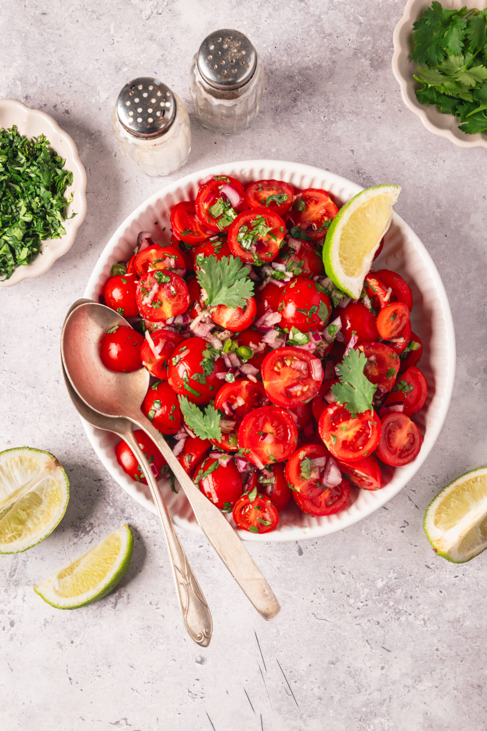Cherry Tomato Salsa - bakedbree