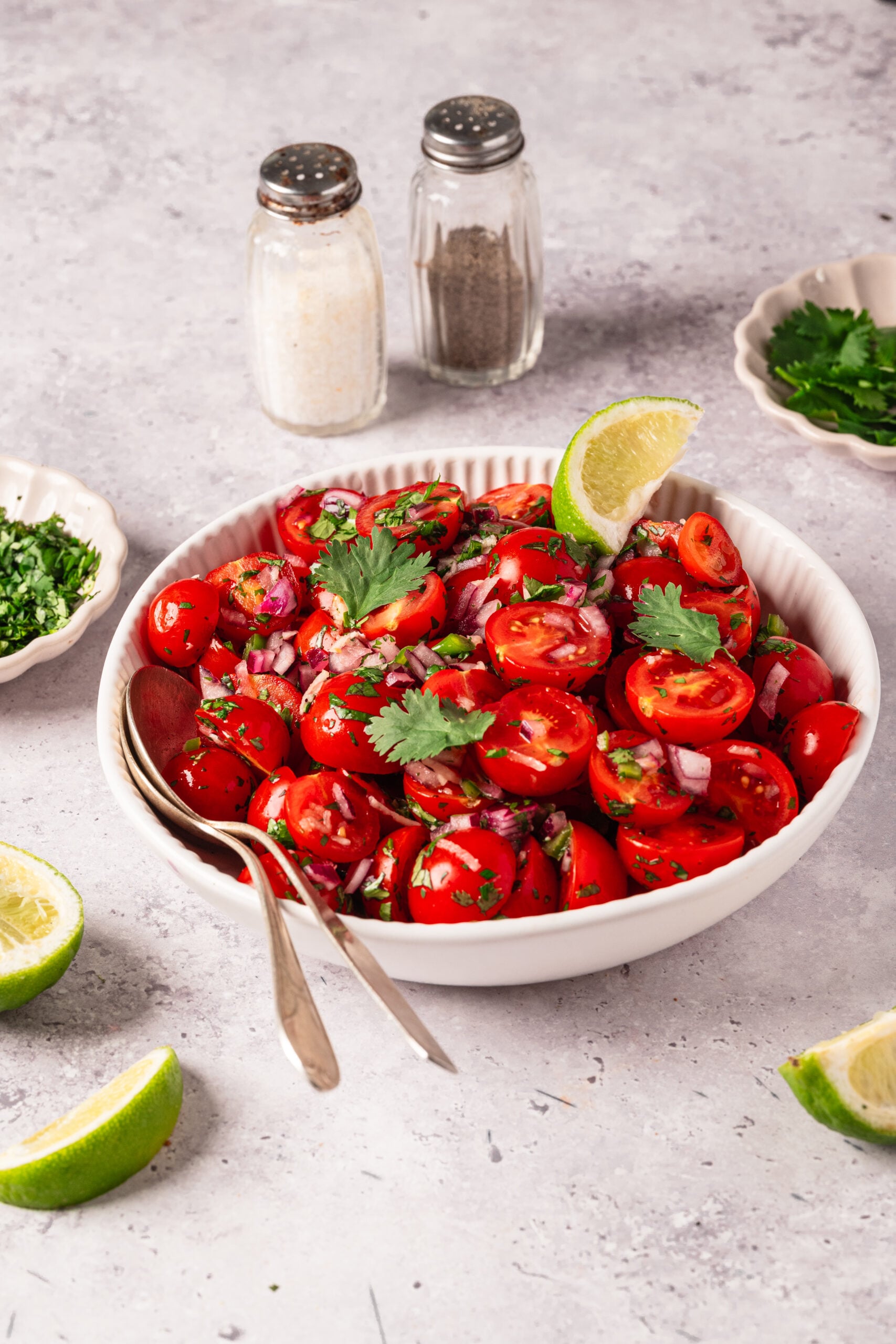 Cherry Tomato Salsa - bakedbree