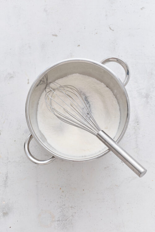 Chocolate cream pie step 1