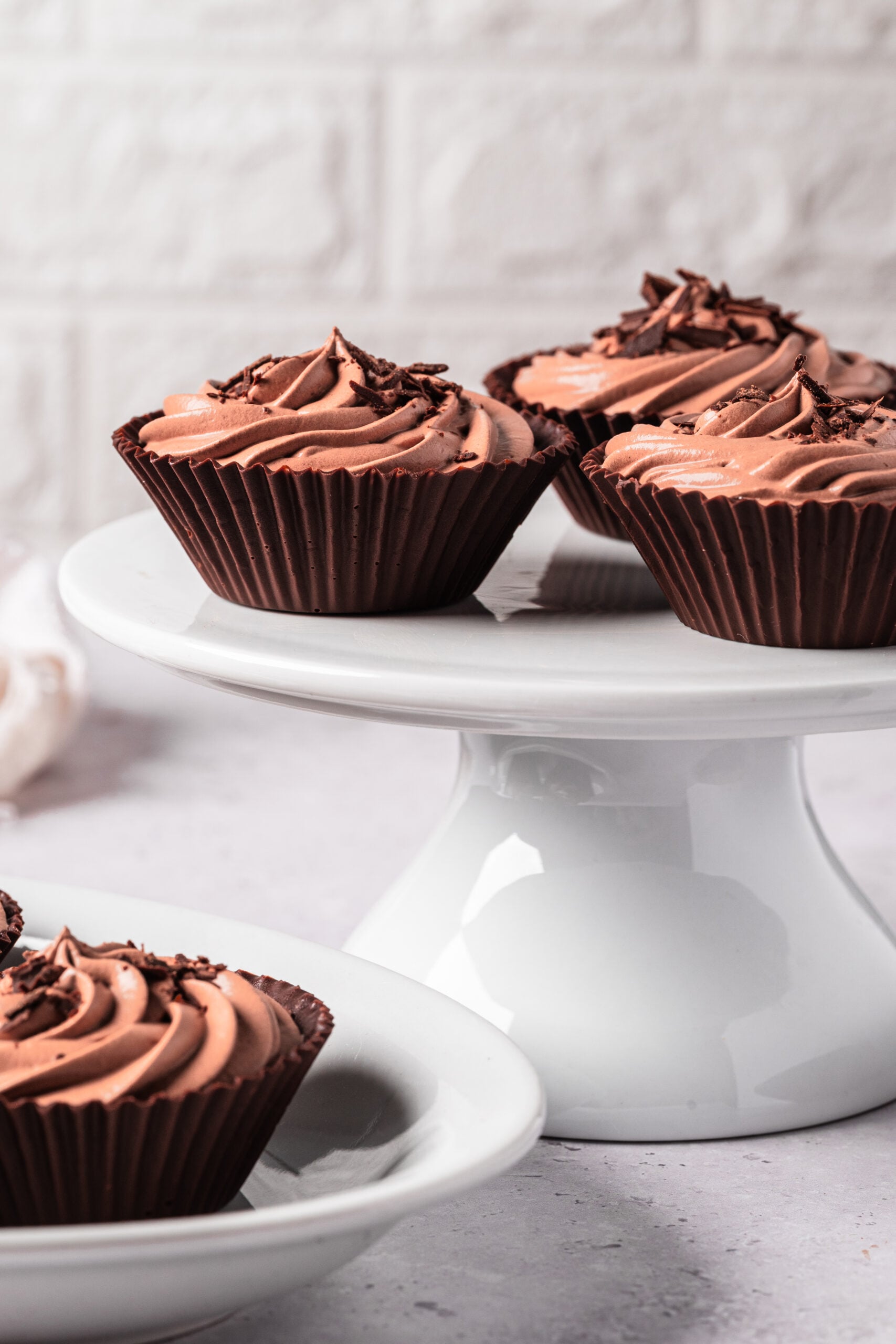 Chocolate Mousse Cups - bakedbree