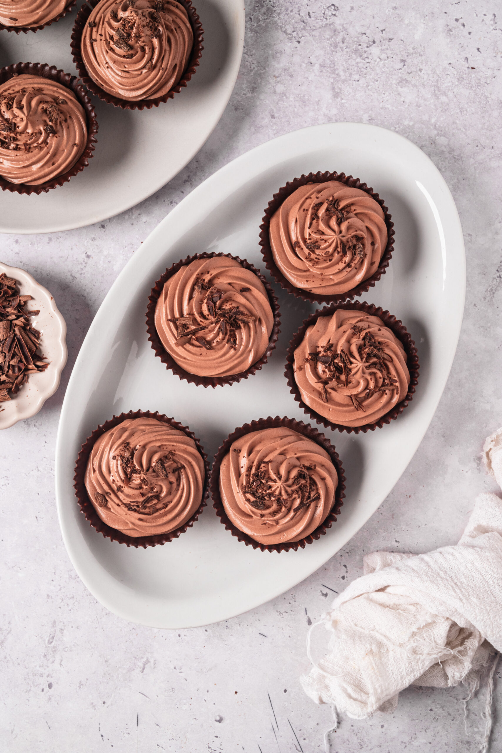 Chocolate Mousse Cups - bakedbree