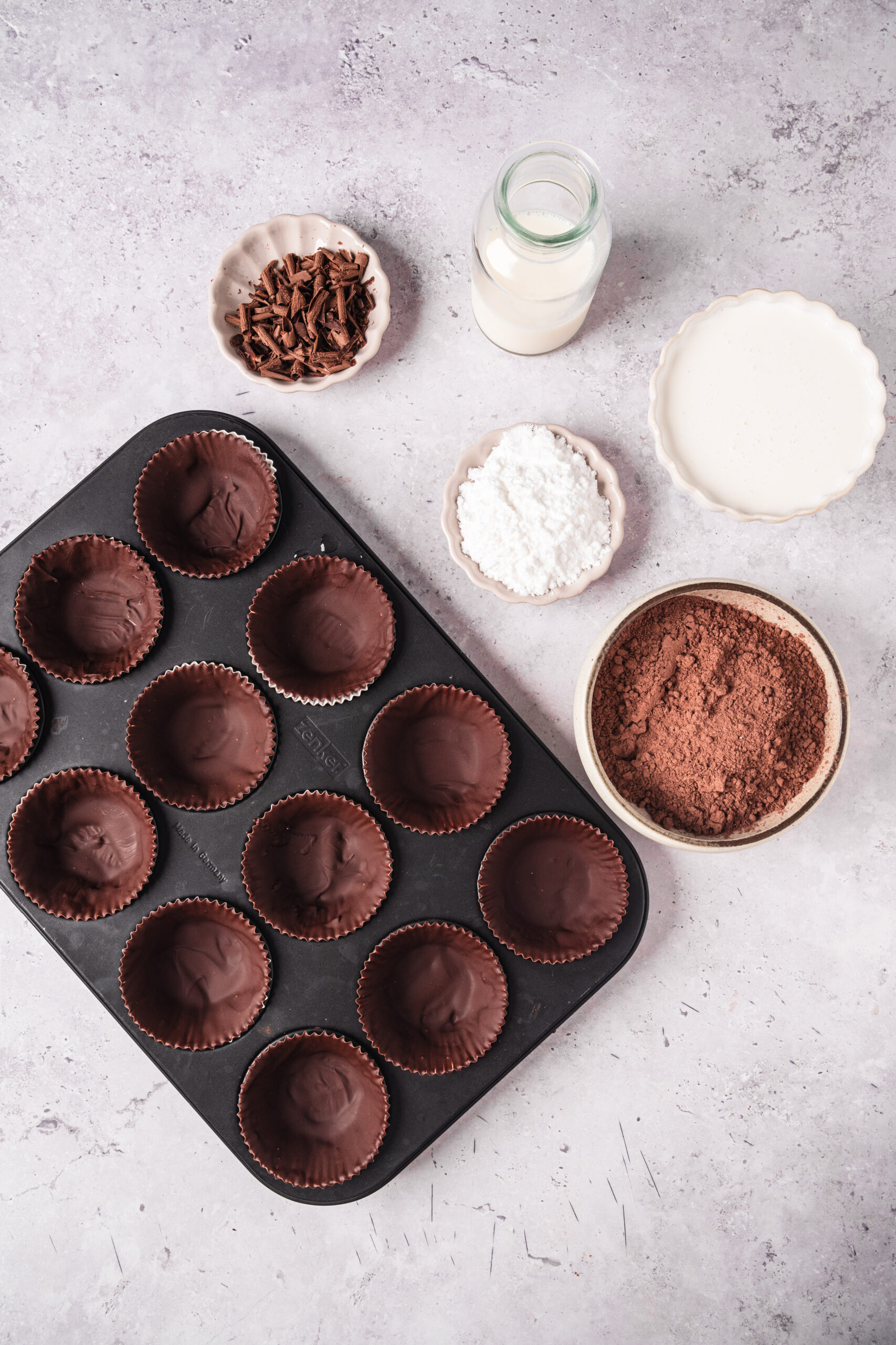 Chocolate Mousse Cups - bakedbree