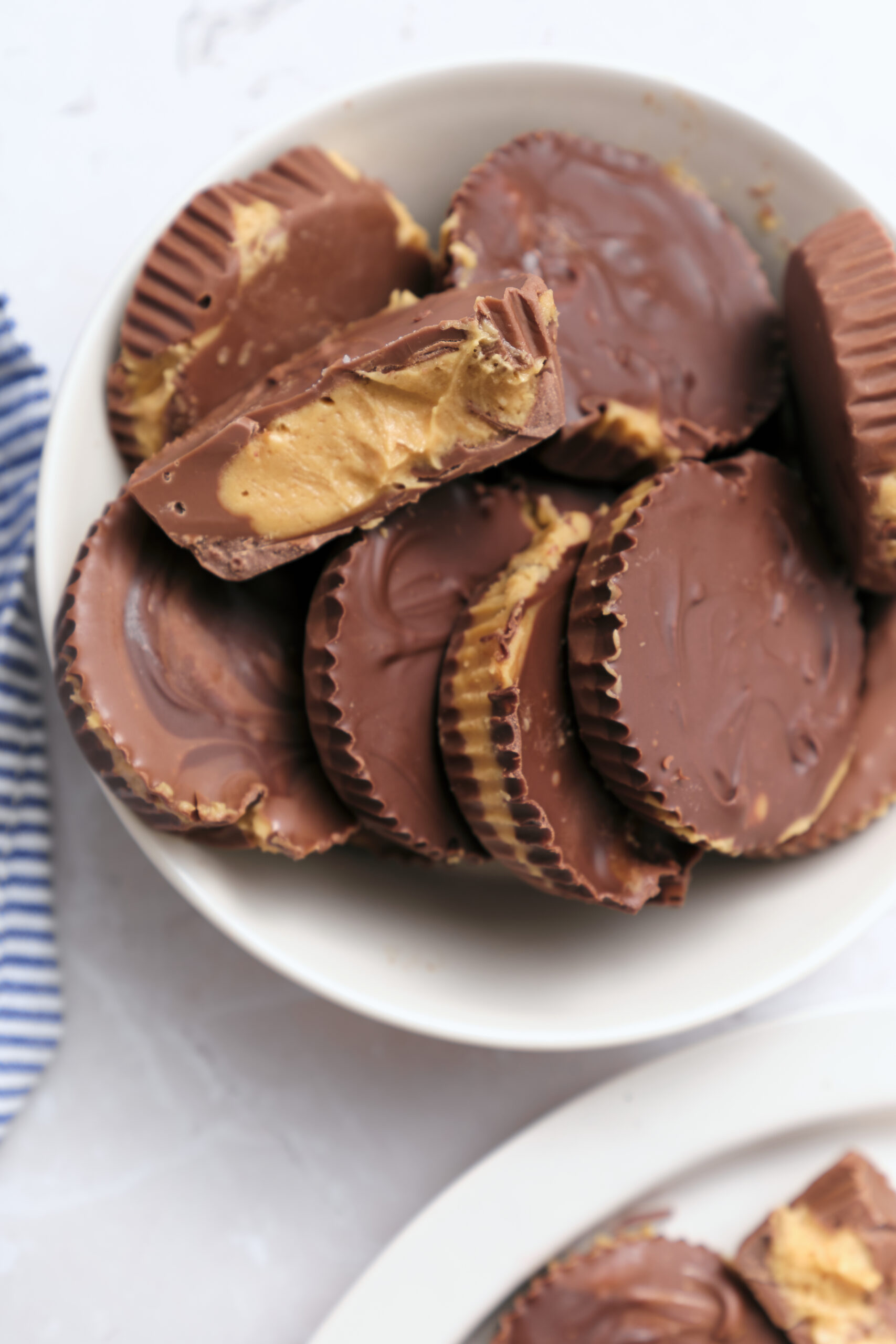 Homemade Peanut Butter Cups - bakedbree