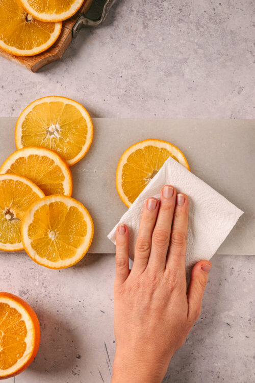 Dry Orange Slices step 2