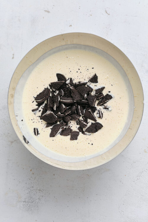 Oreo Cheesecake step 3
