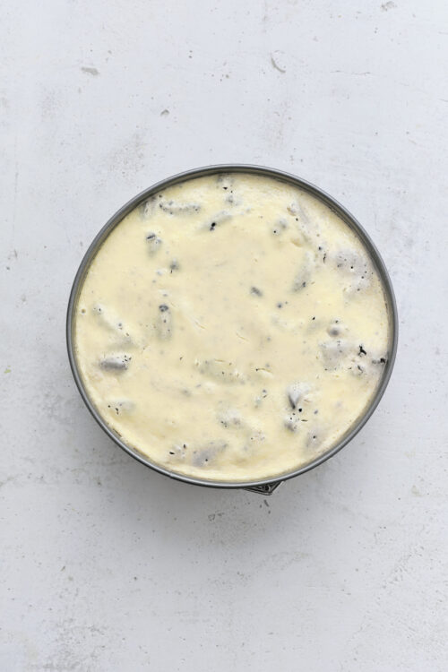 Oreo Cheesecake step 5