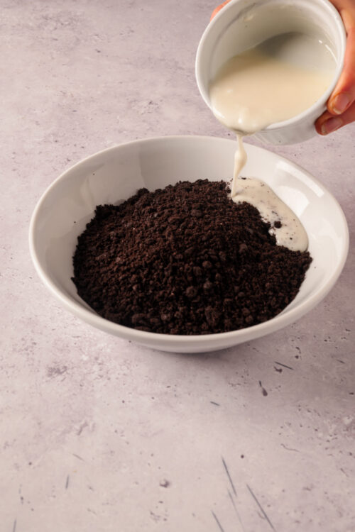 Oreo Lasagna step 1