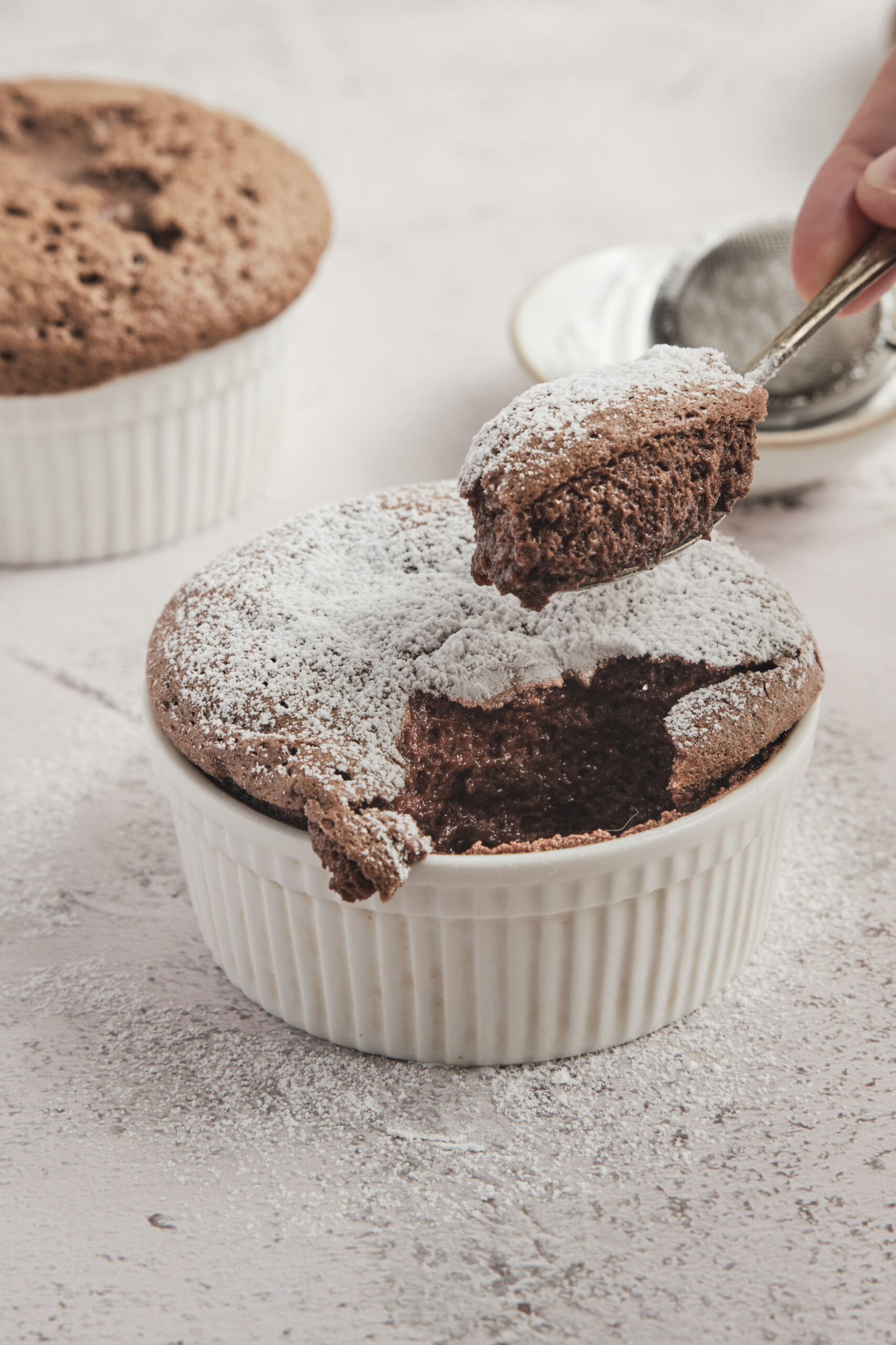 Chocolate Soufflé - bakedbree