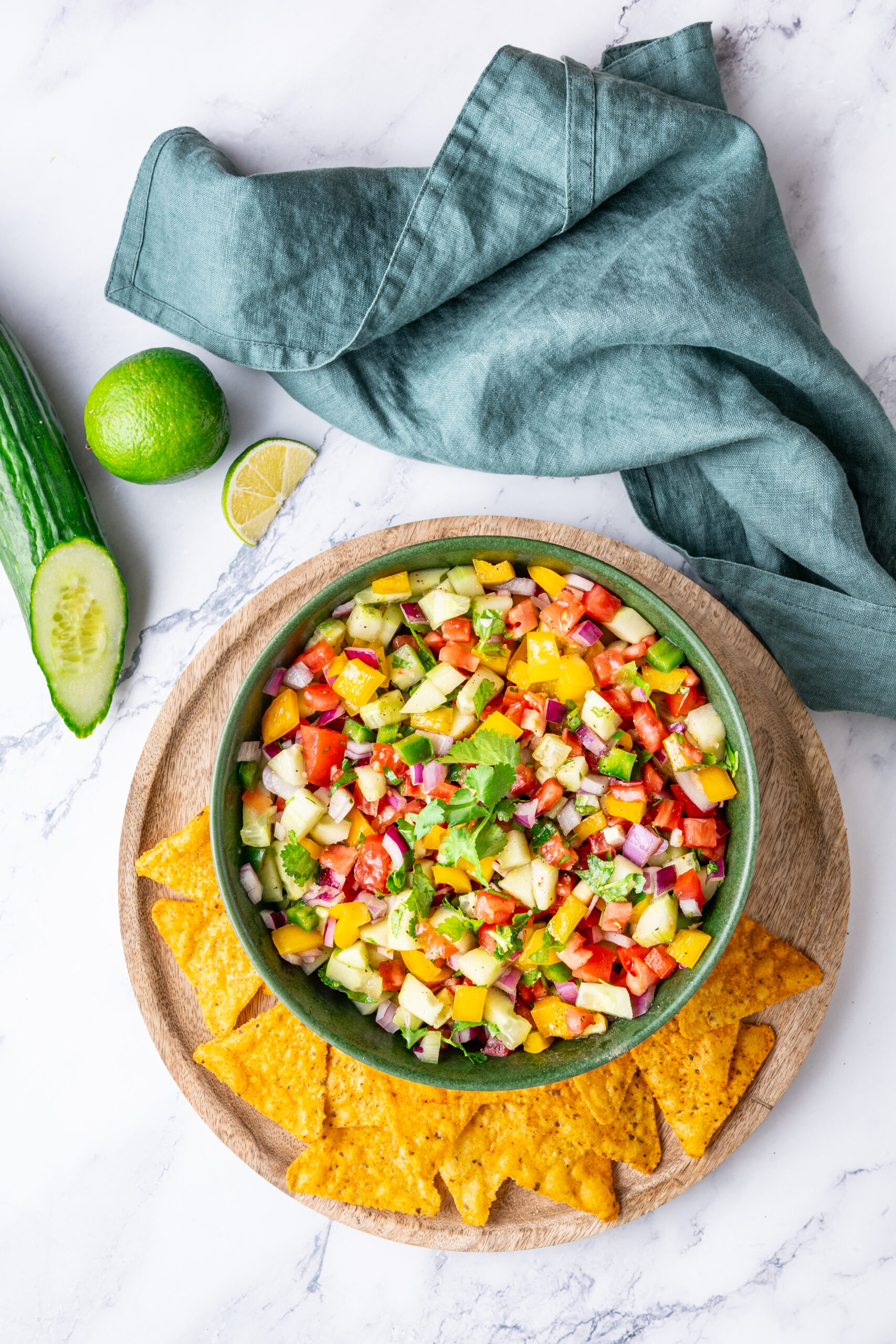 Cucumber Salsa - bakedbree