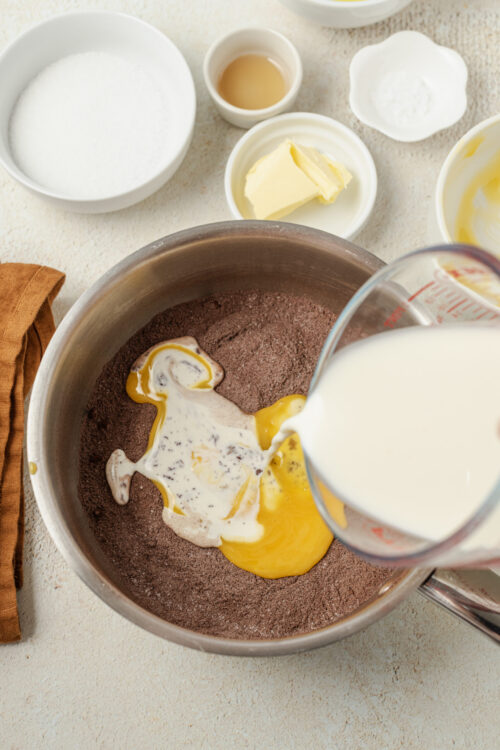 Chocolate Pie recipe step 2