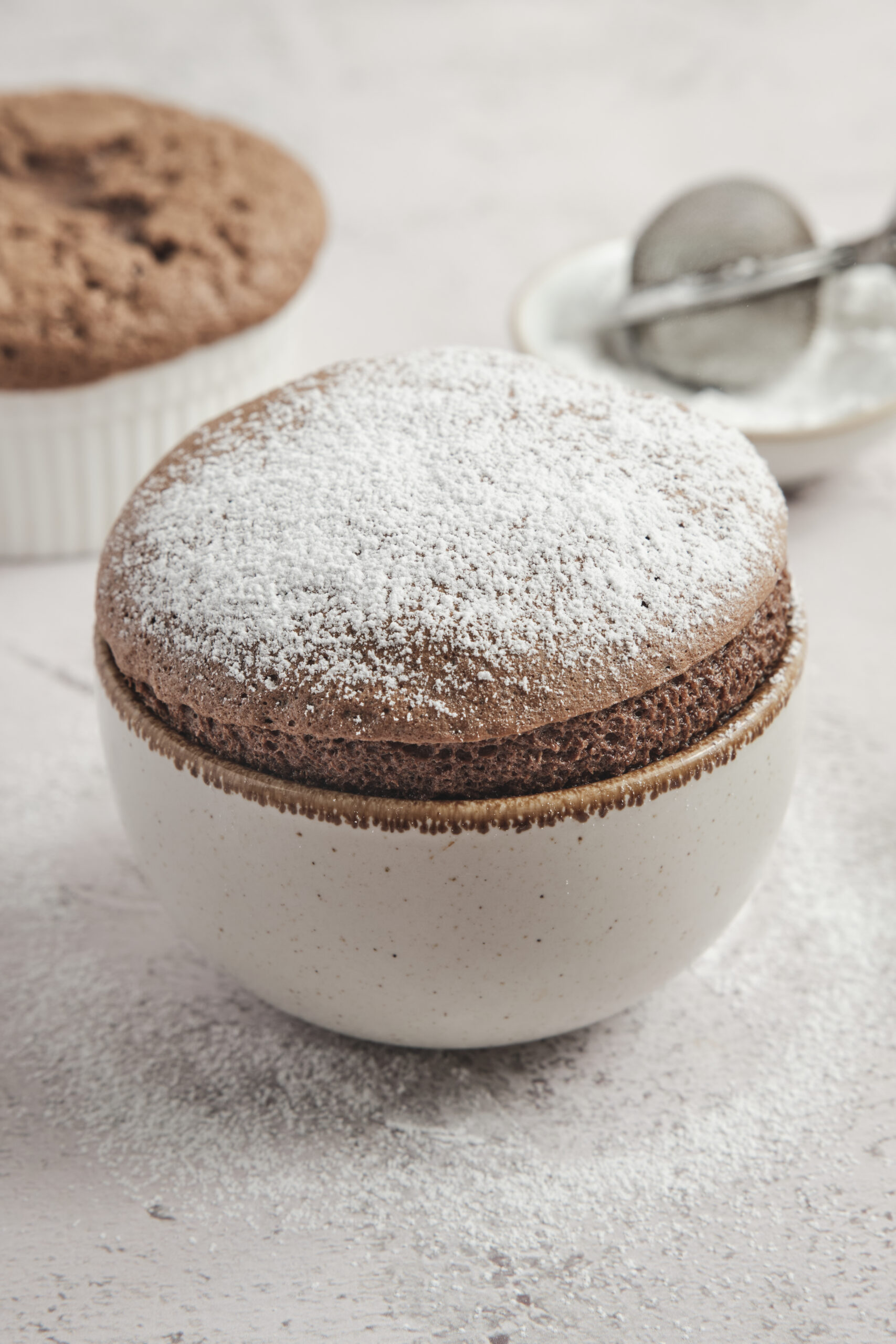 Chocolate Soufflé - bakedbree